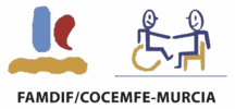 Logotipo FAMDIF/COCEMFE Murcia